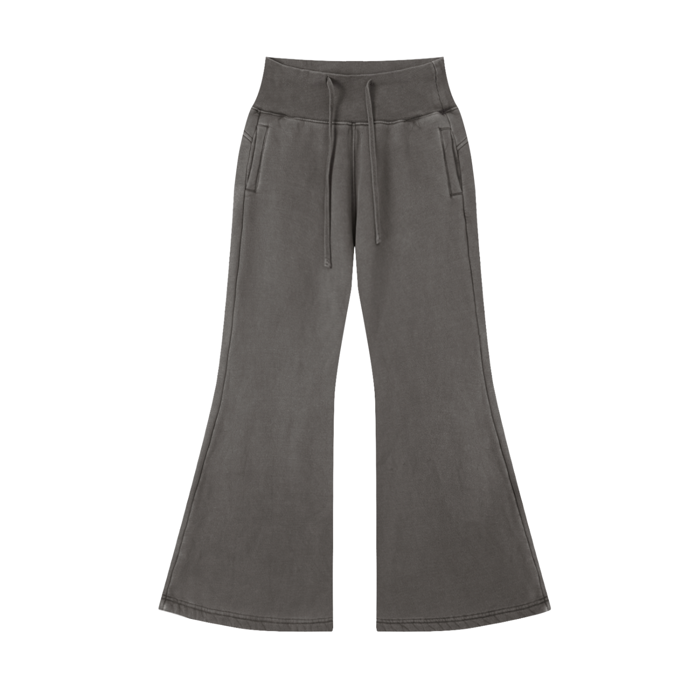 (CEO) Vintage Washed Flared Fleece Pants