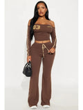 Off Shoulder Two-Piece Set