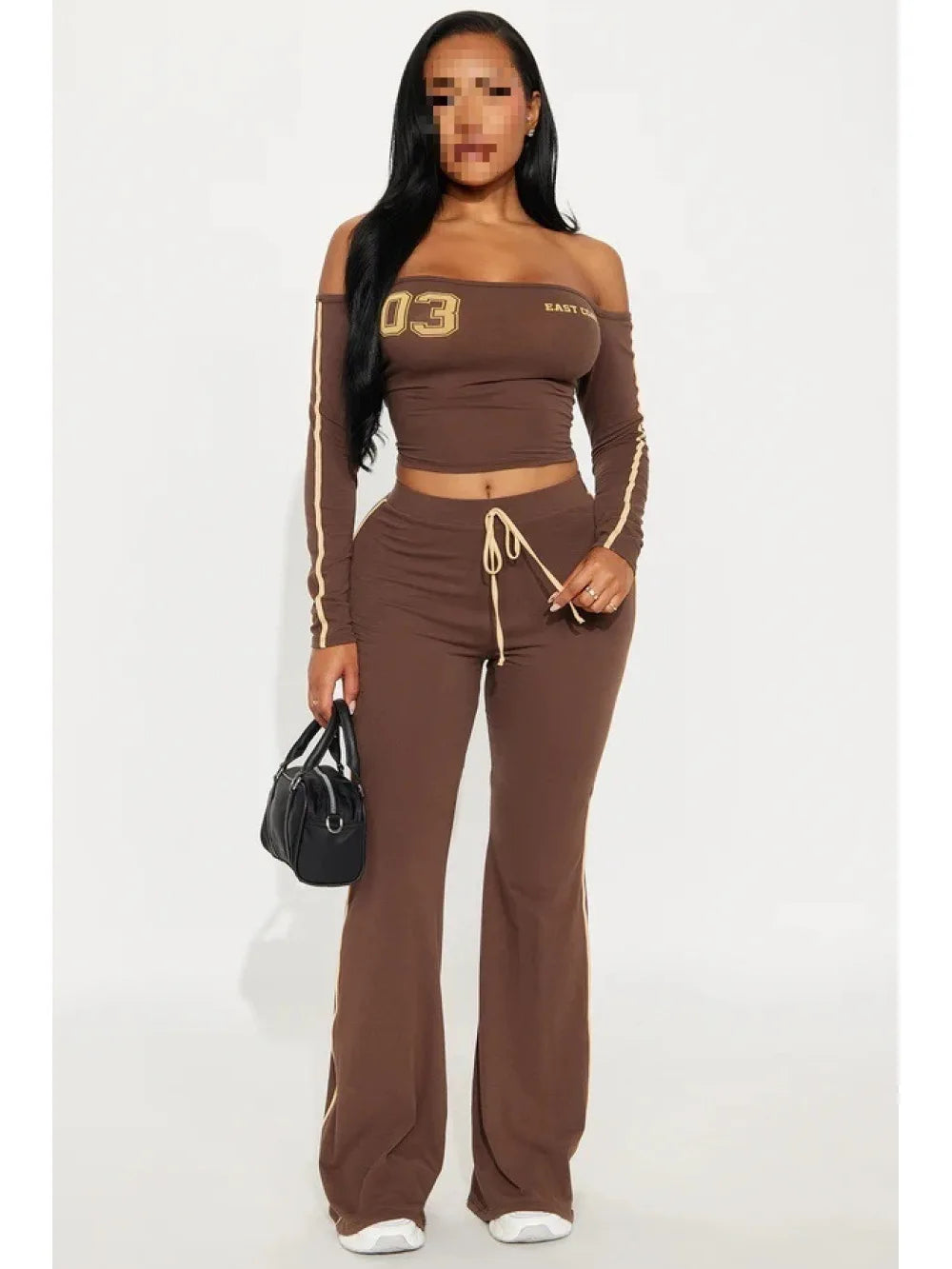 Off Shoulder Two-Piece Set