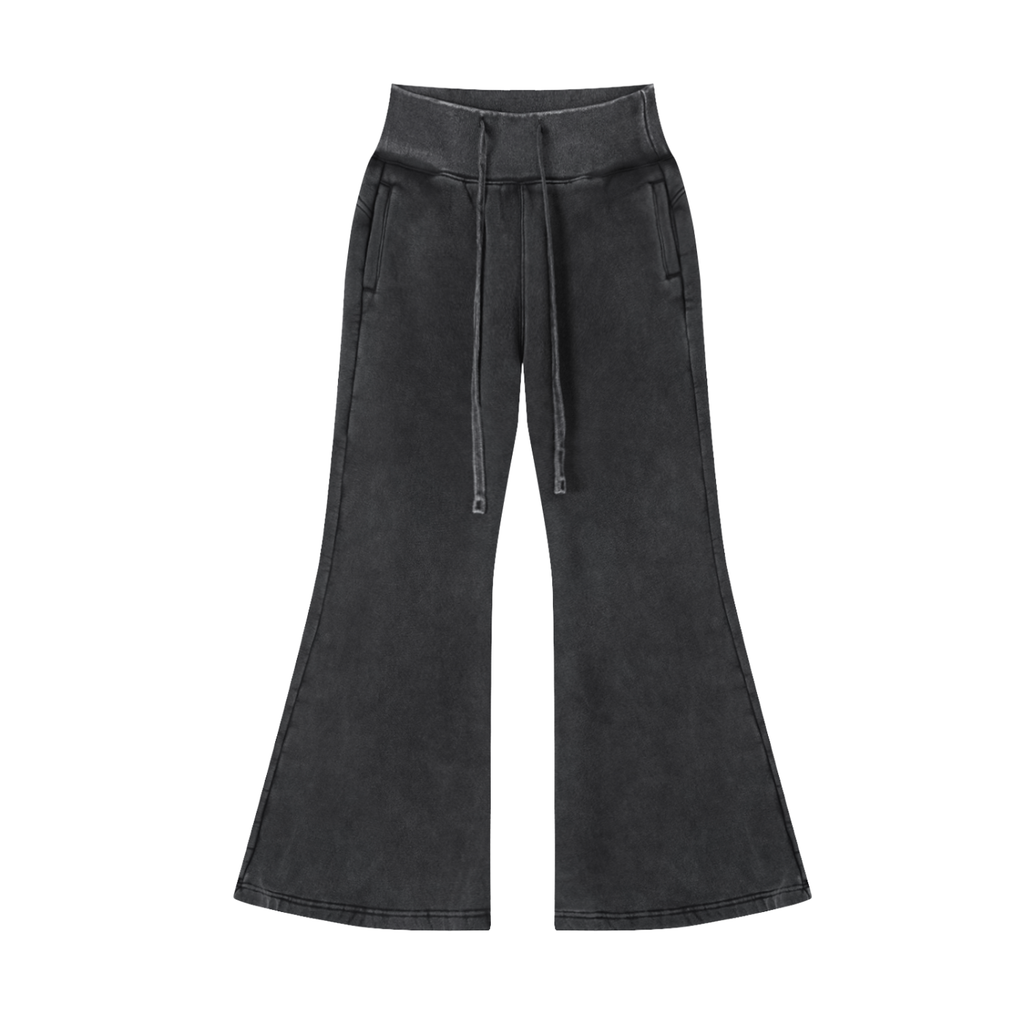 (CEO) Vintage Washed Flared Fleece Pants