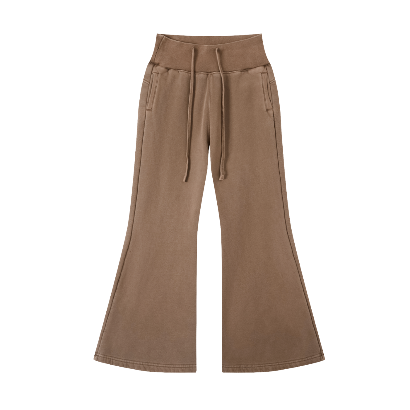 (CEO) Vintage Washed Flared Fleece Pants